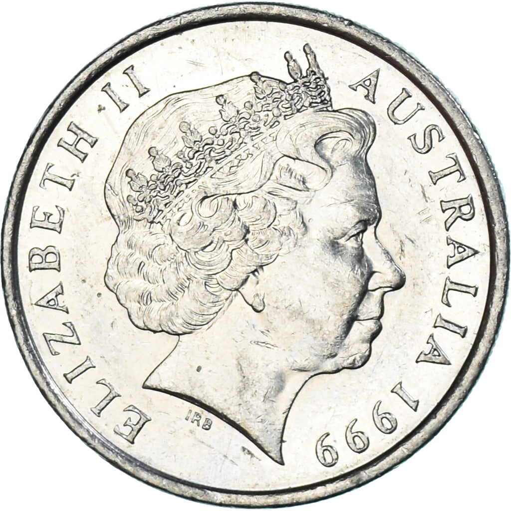 Coin, Australia, 10 Cents, 1999