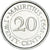 Coin, Mauritius, 20 Cents, 1993