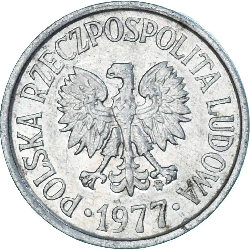 Coin, Poland, 20 Groszy, 1977