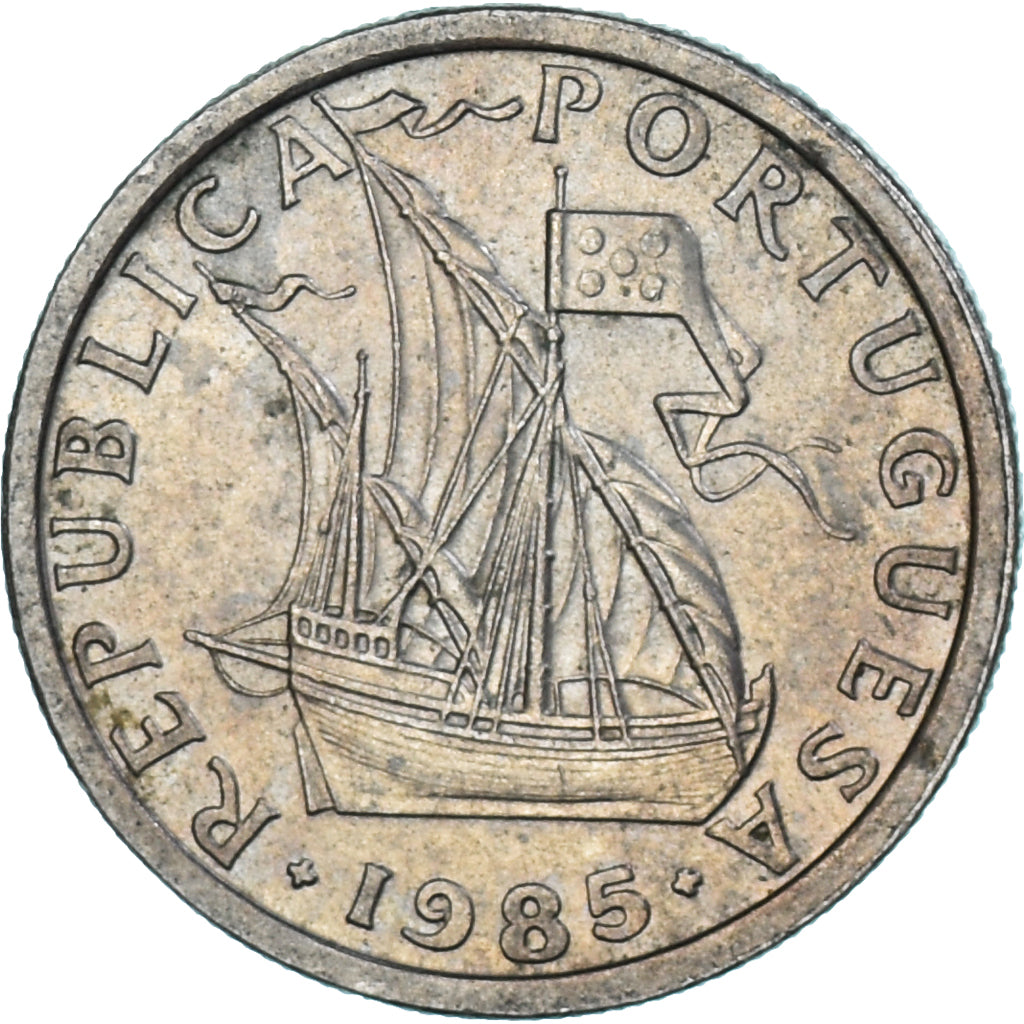 Monnaie, Portugal, 2-1/2 Escudos, 1985