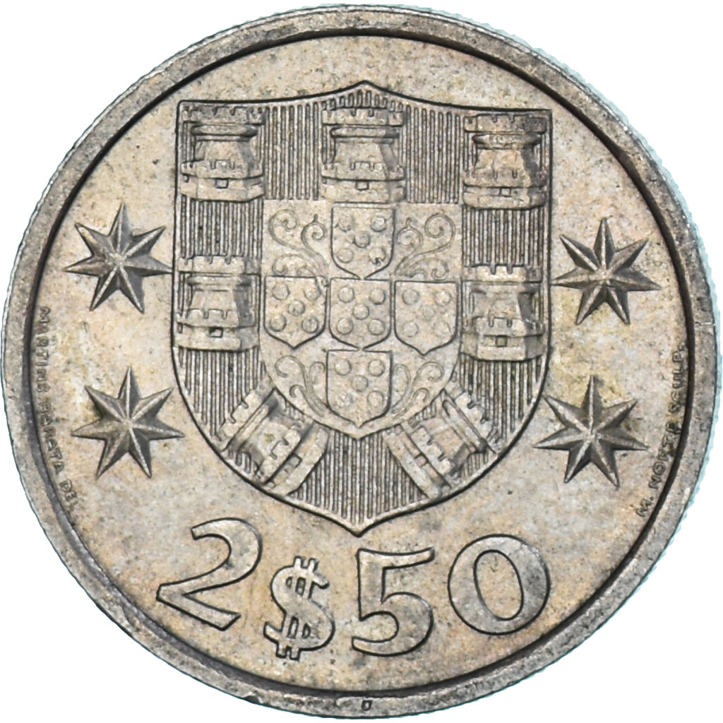Monnaie, Portugal, 2-1/2 Escudos, 1985