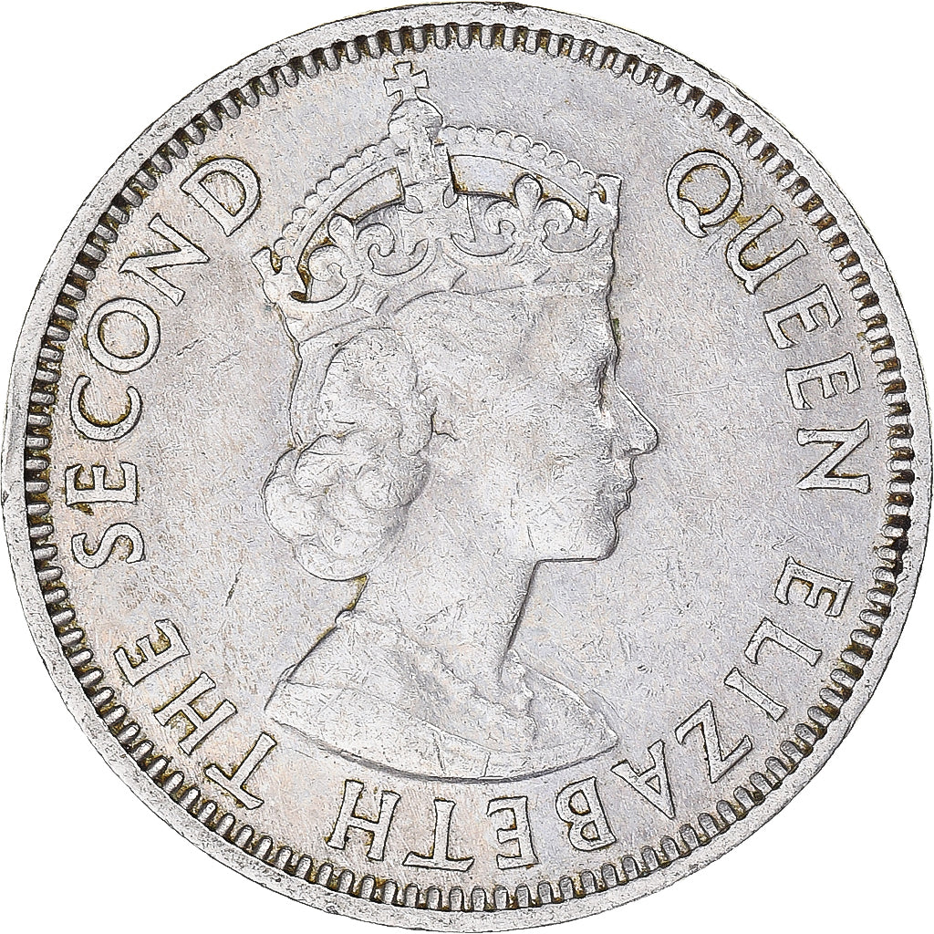 Münze, Mauritius, 1/2 Rupee, 1978