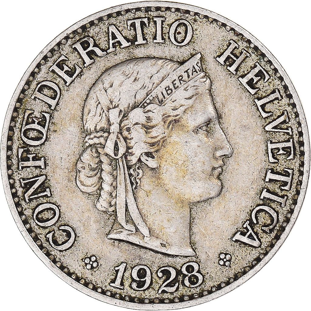 Munten, Zwitserland, 10 Rappen, 1928