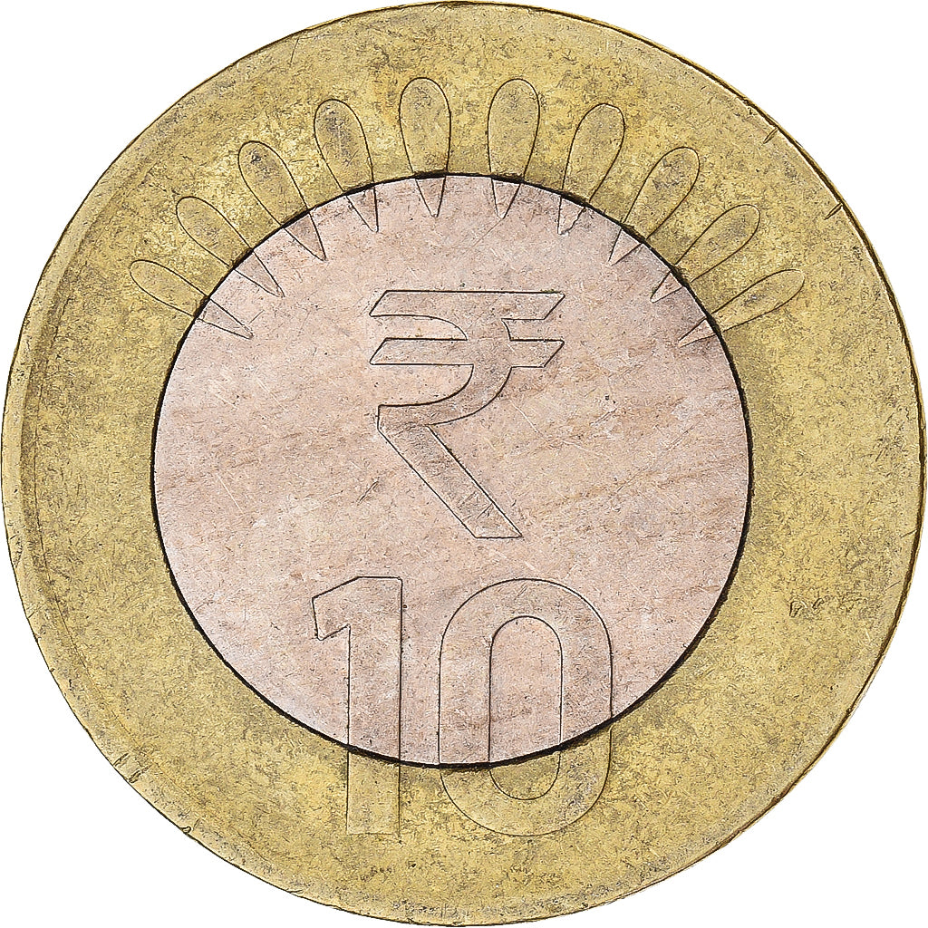 Coin, India, 10 Rupees, 2014