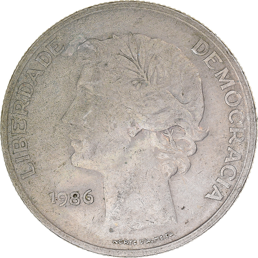 Moneta, Portogallo, 25 Escudos, 1986
