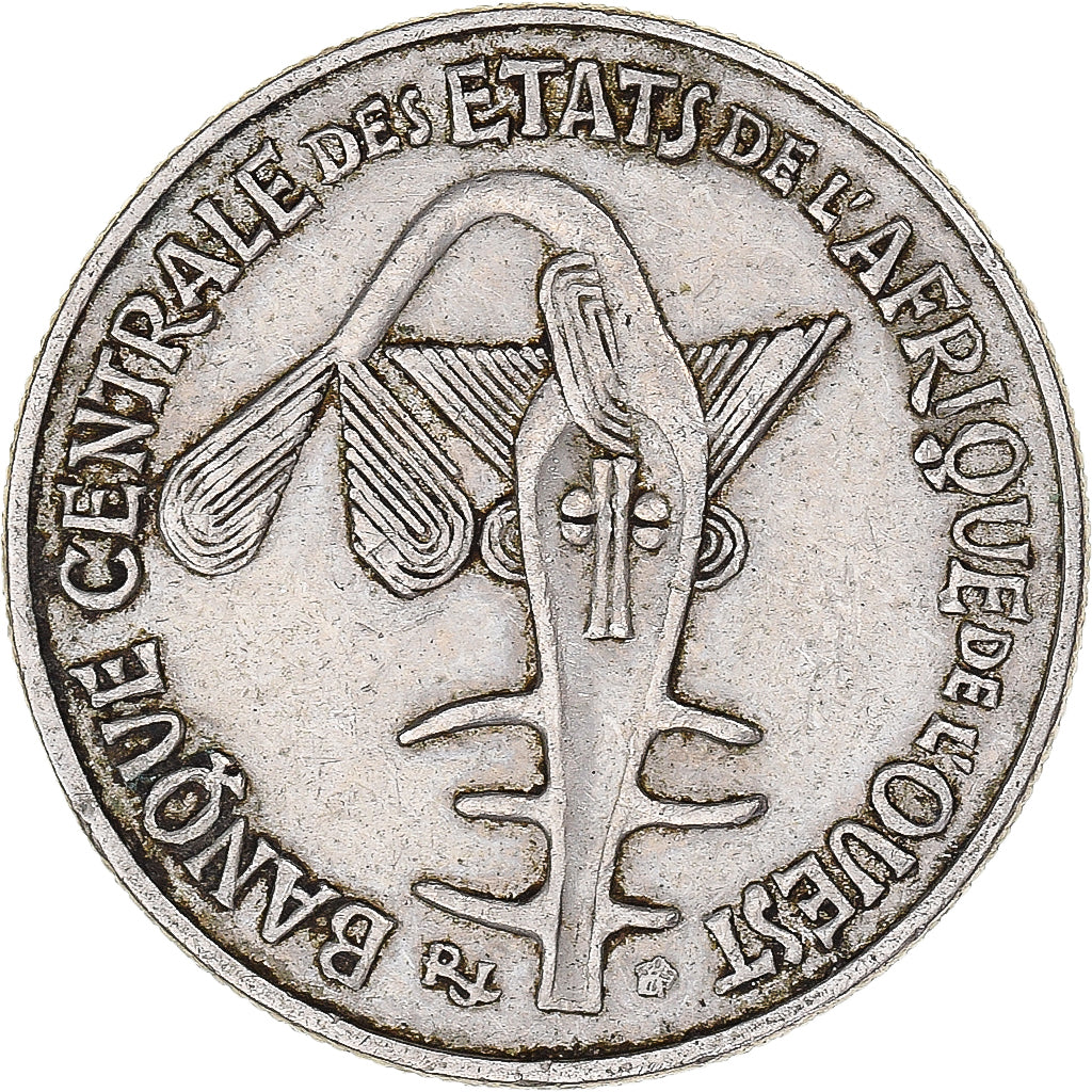 Moneta, Kraje Afryki Zachodniej, 50 Francs, 1990