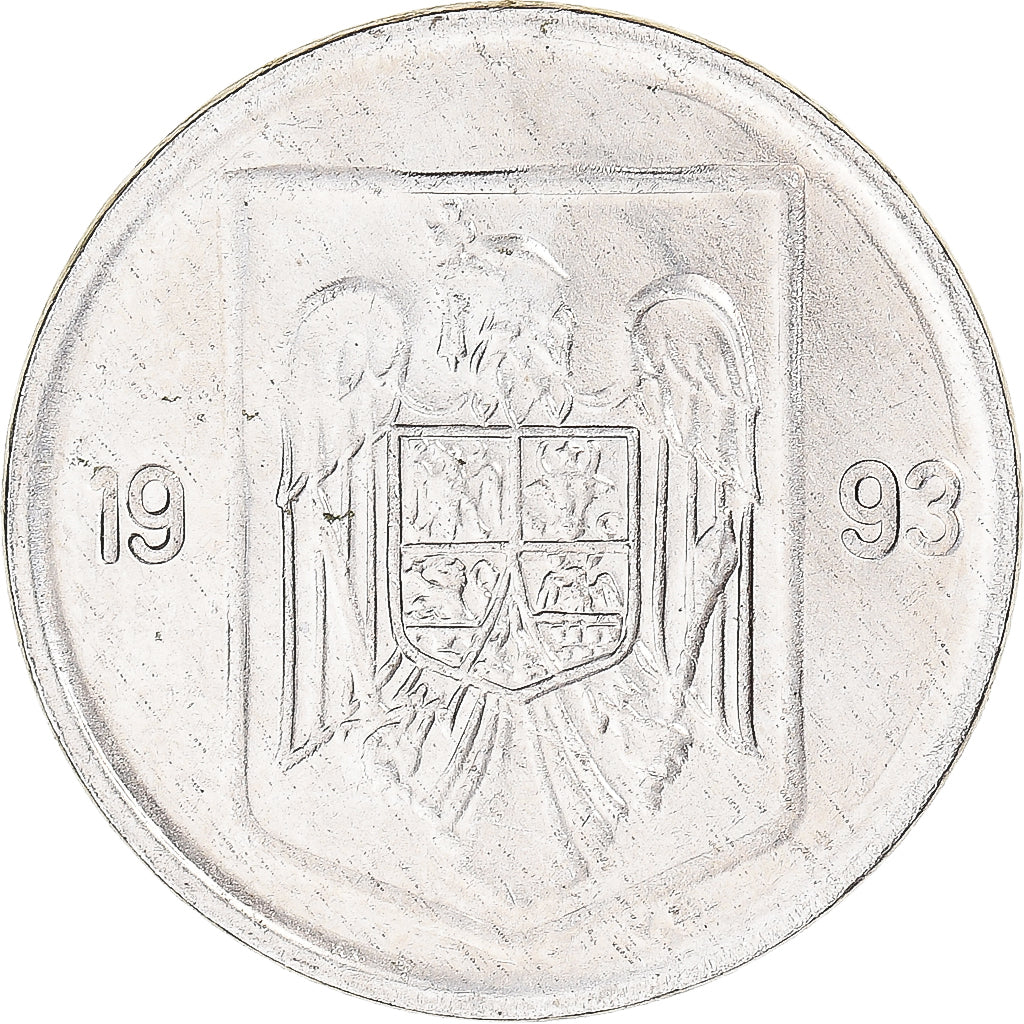 Coin, Romania, 5 Lei, 1993