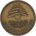 Moneda, Líbano, 25 Piastres, 1961