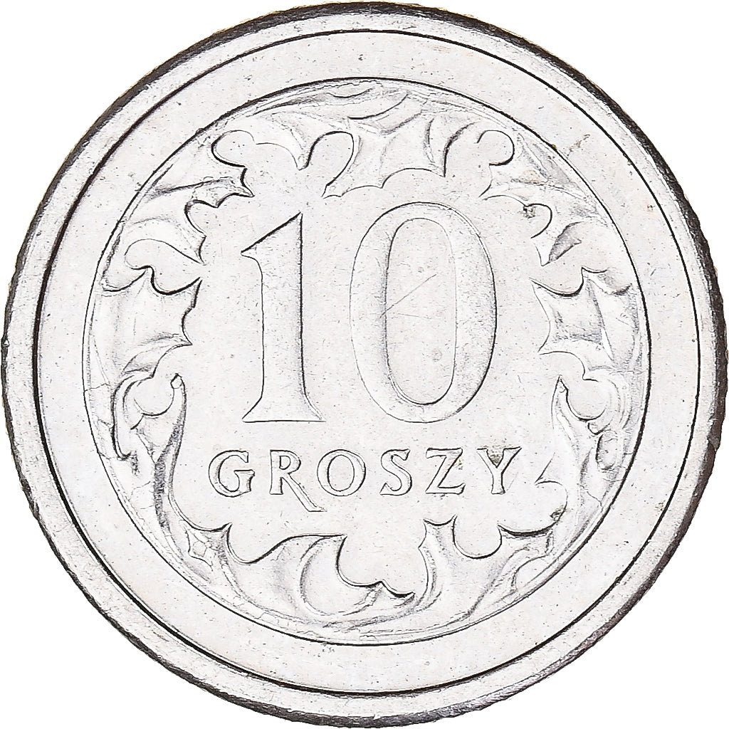 Munten, Polen, 10 Groszy, 2009
