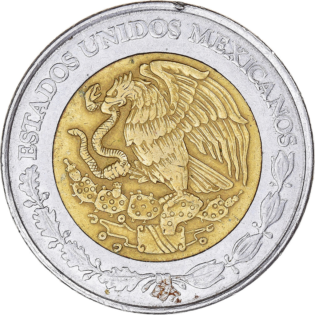 Coin, Mexico, 5 Nuevo Pesos, 1994