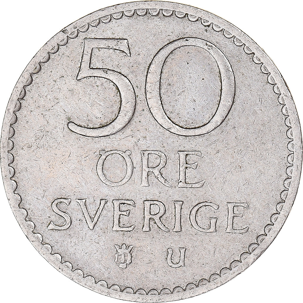 Coin, Sweden, 50 Öre, 1967