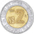 Coin, Mexico, 2 Nuevo Pesos, 1994