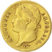 FRANCE, Napoléon I, 20 Francs, 1813, Paris, KM #695.1, VF(20-25), Gold, Gadoury 