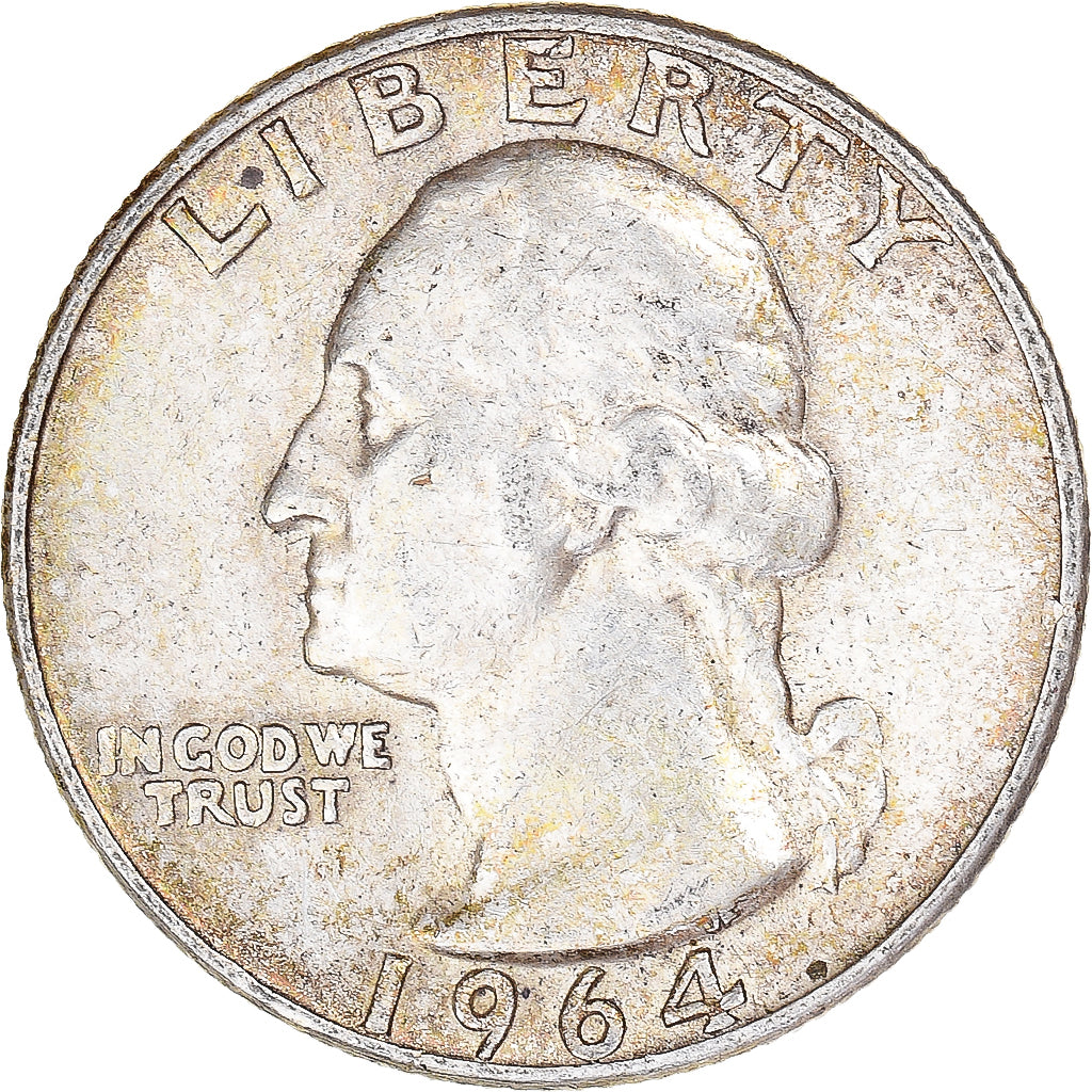 Münze, Vereinigte Staaten, Quarter, 1964