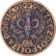 Moneta, Polonia, 5 Groszy, 1939