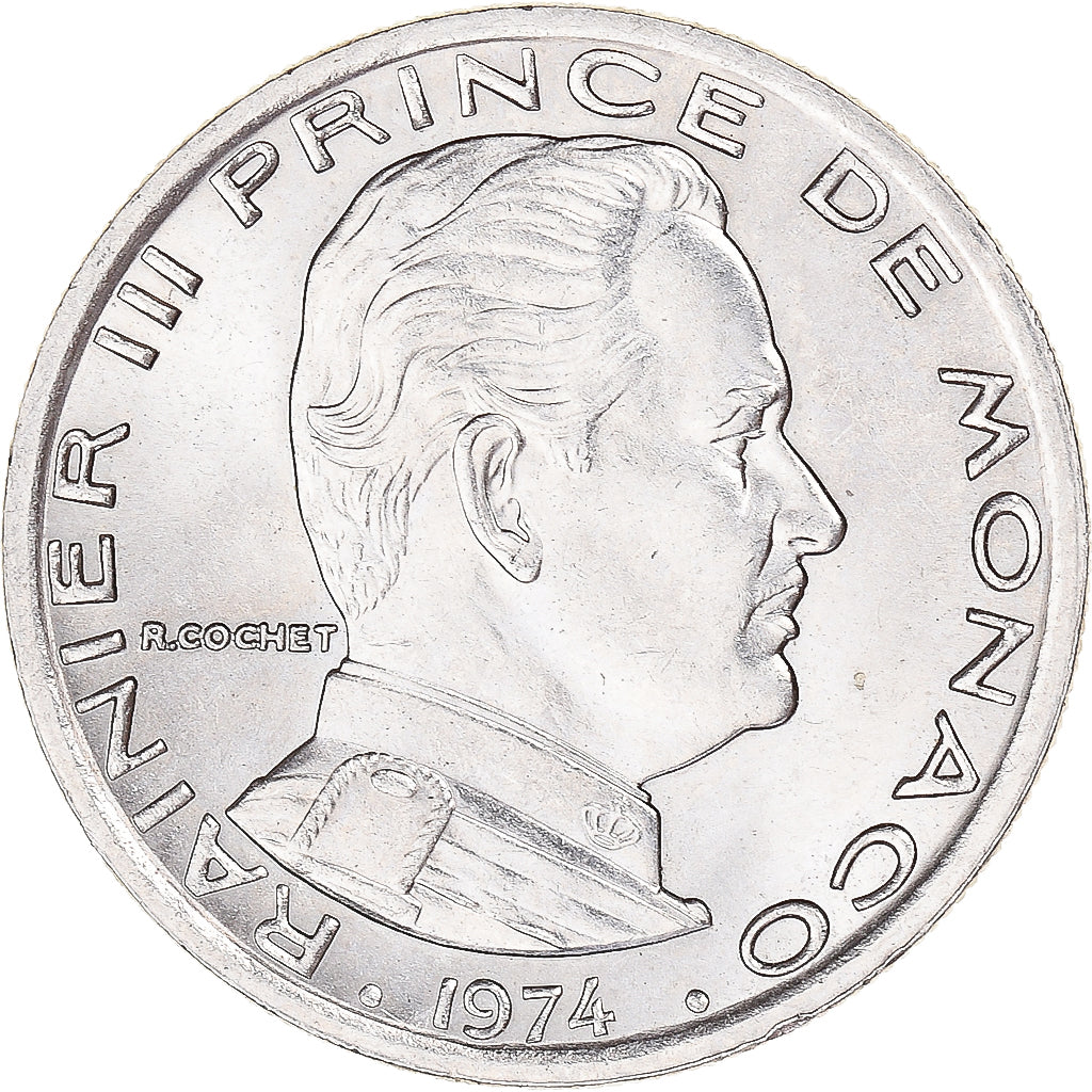 Munten, Monaco, Franc, 1974