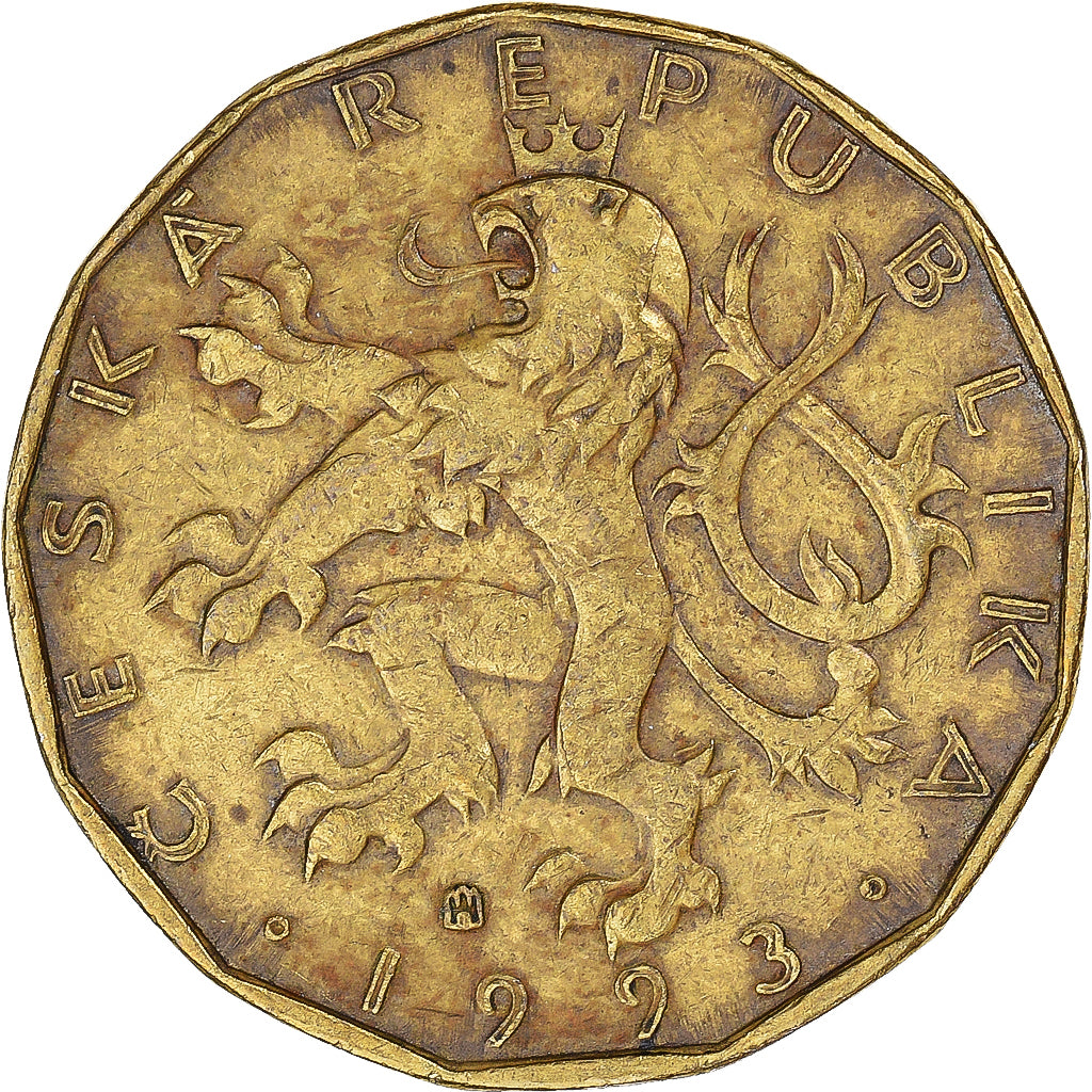 Coin, Czech Republic, 20 Haleru, 1993