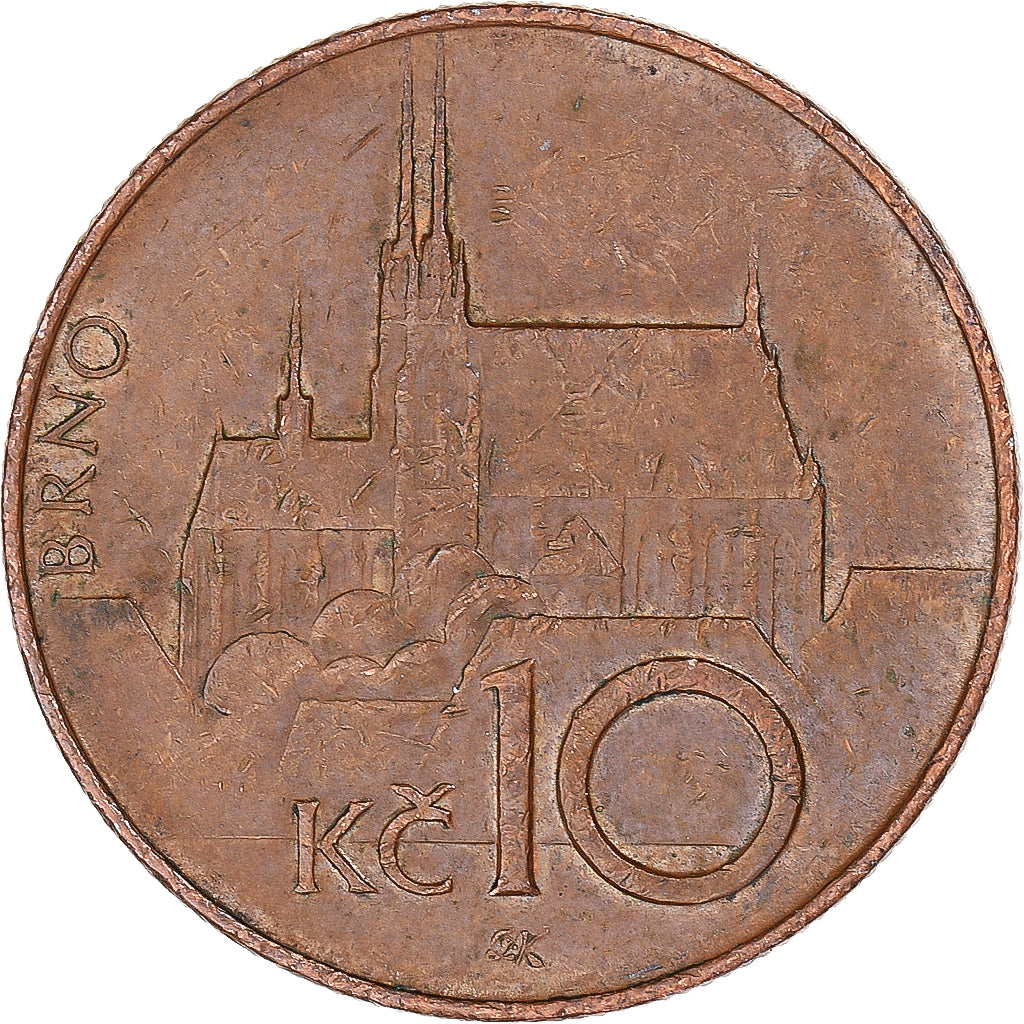Moneda, República Checa, 10 Haleru, 1996