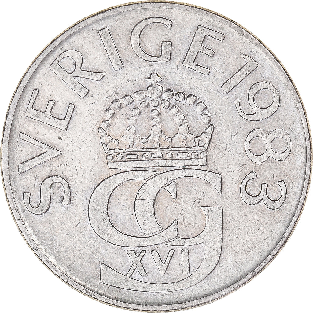 Coin, Sweden, 5 Kronor, 1983