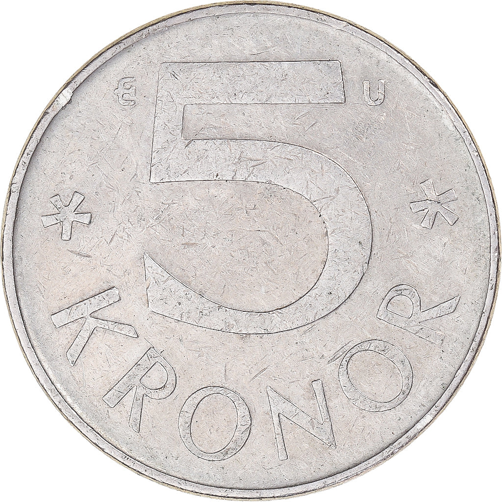 Coin, Sweden, 5 Kronor, 1983
