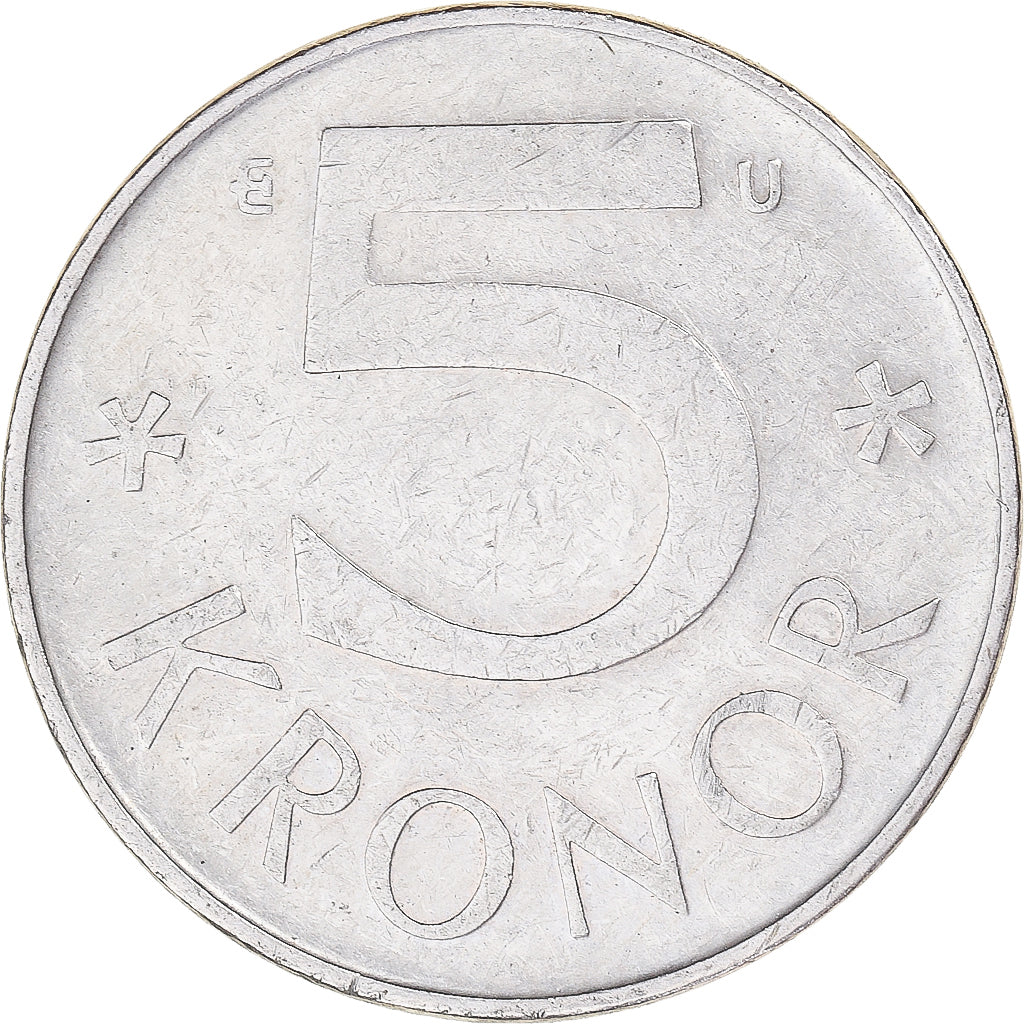 Coin, Sweden, 5 Kronor, 1984