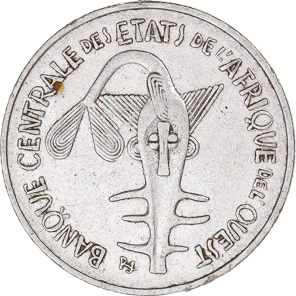 Coin, West African States, 100 Francs, 1968
