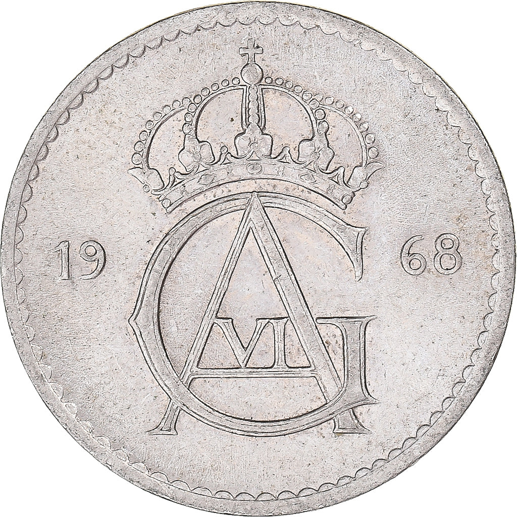 Coin, Sweden, 50 Öre, 1968