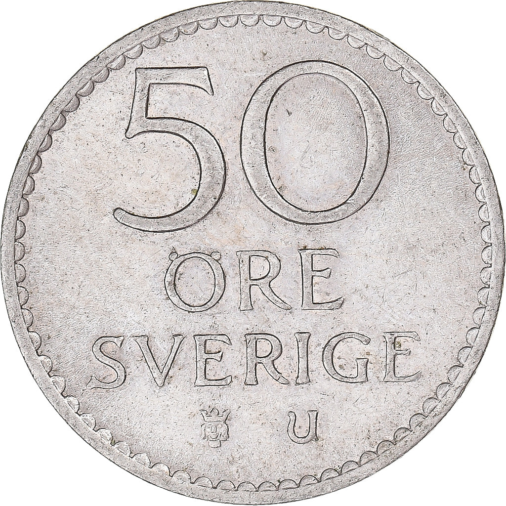 Coin, Sweden, 50 Öre, 1968