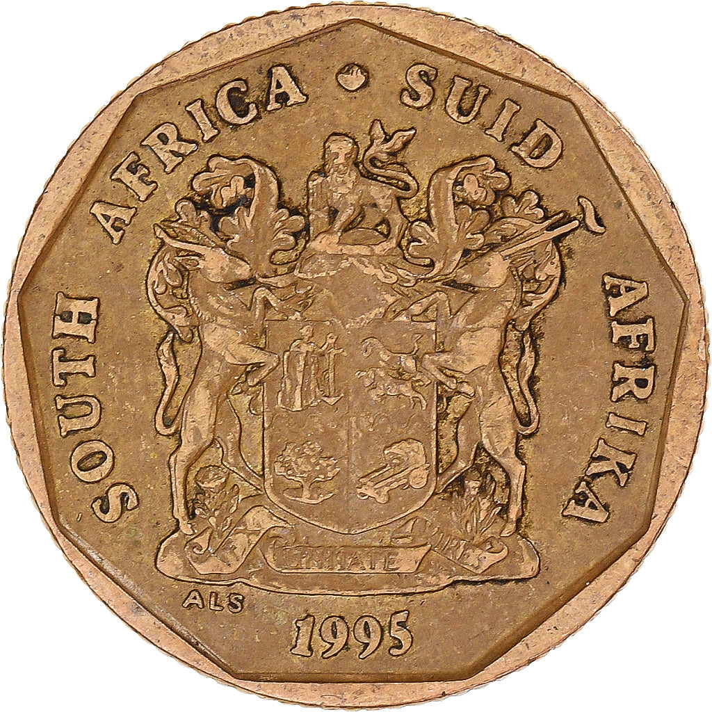 Münze, Südafrika, 20 Cents, 1995