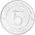Coin, Algeria, 5 Dinars, 2004