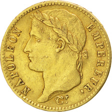 FRANCE, Napoléon I, 20 Francs, 1813, Paris, KM #695.1, EF(40-45), Gold, Gadoury 