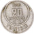 Coin, Tunisia, 20 Francs, 1950