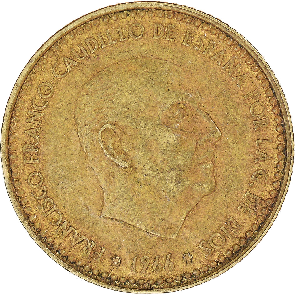 Coin, Spain, Peseta, 1966