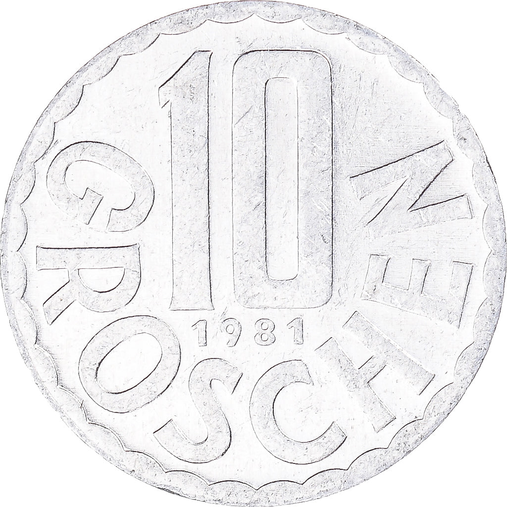 Moneta, Austria, 10 Groschen, 1981