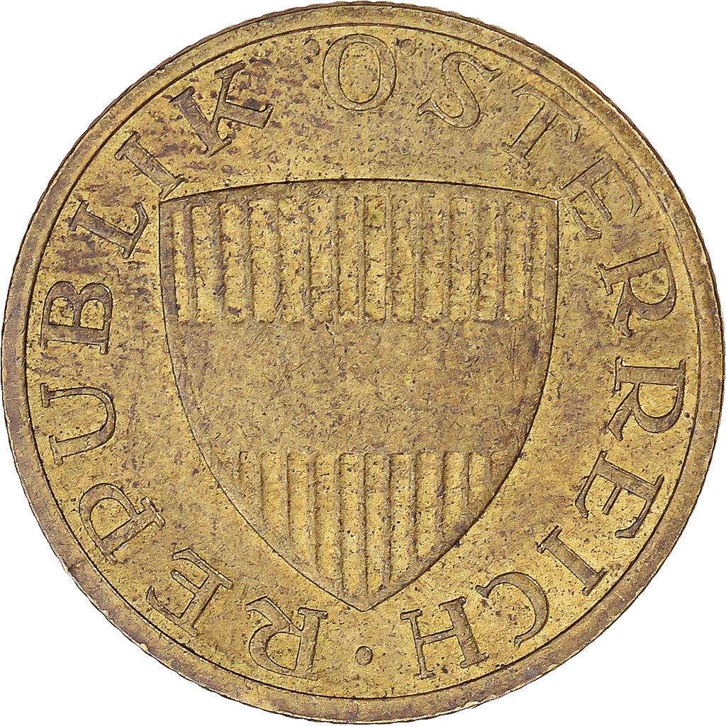 Moeda, Áustria, 50 Groschen, 1980