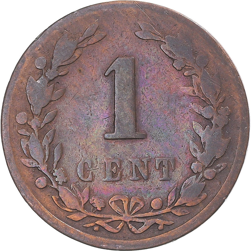 Moeda, Países Baixos, Cent, 1878