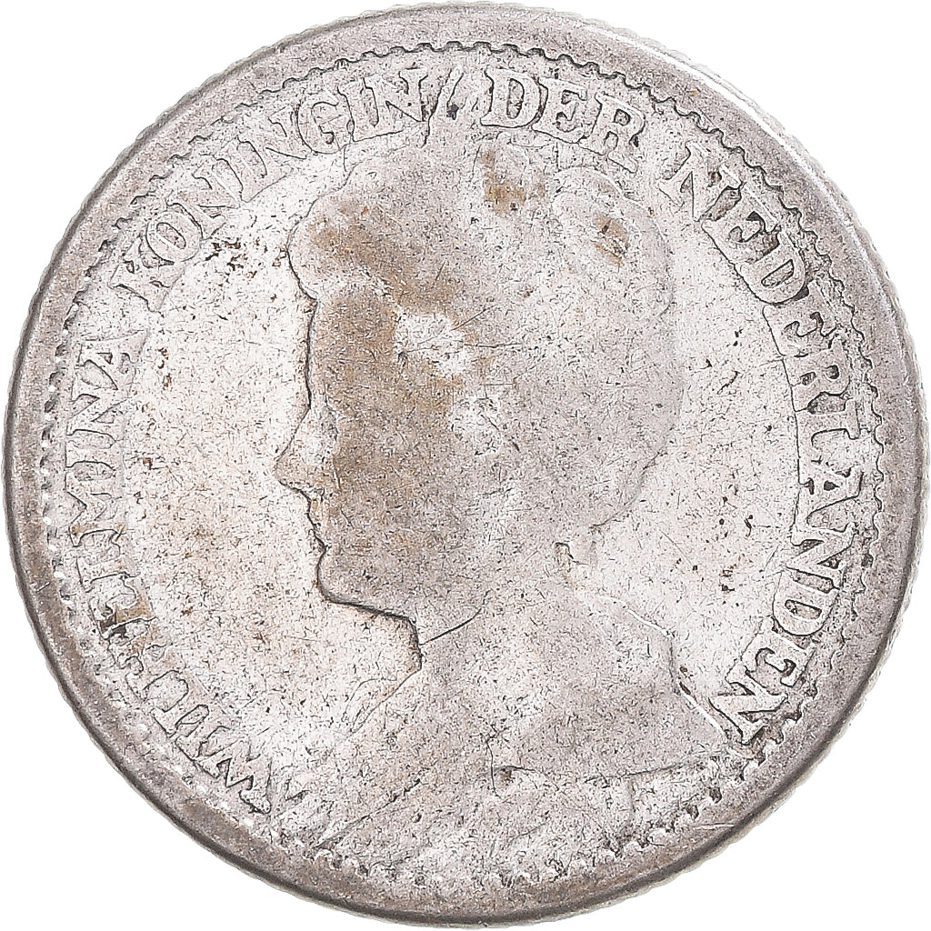 Monnaie, Pays-Bas, 25 Cents, 1911