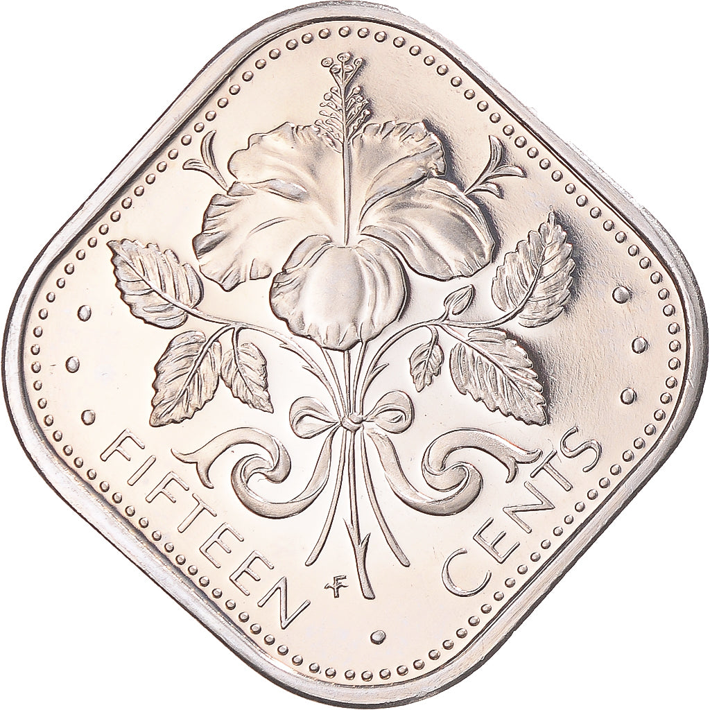 Moneta, Bahamas, 50 Cents, 1974