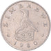 Moneda, Zimbabue, 10 Cents, 1980