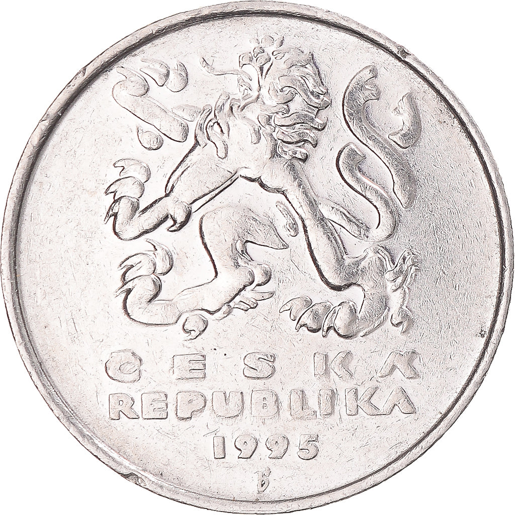 Coin, Czech Republic, 5 Korun, 1995