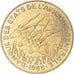 Moneda, Estados del África central, 10 Francs, 1985