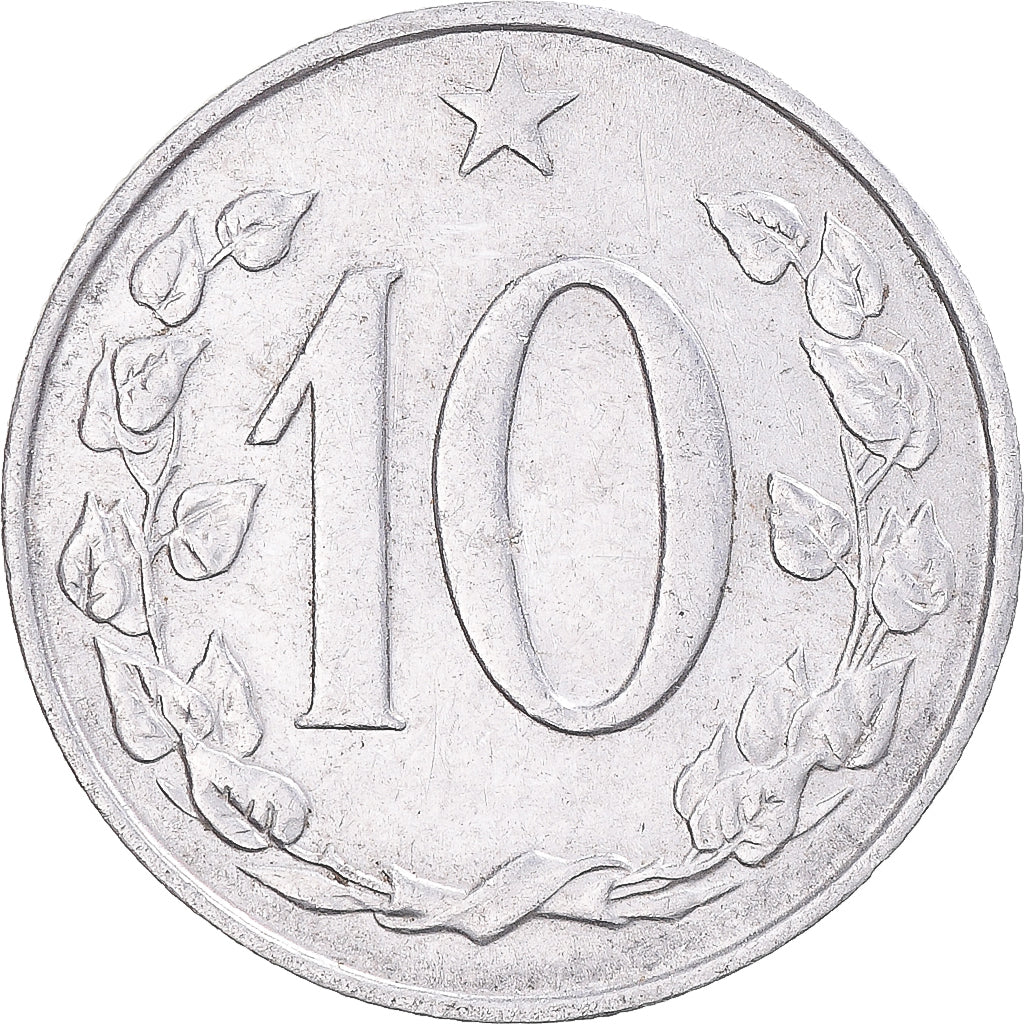 Coin, Czechoslovakia, 10 Haleru, 1967