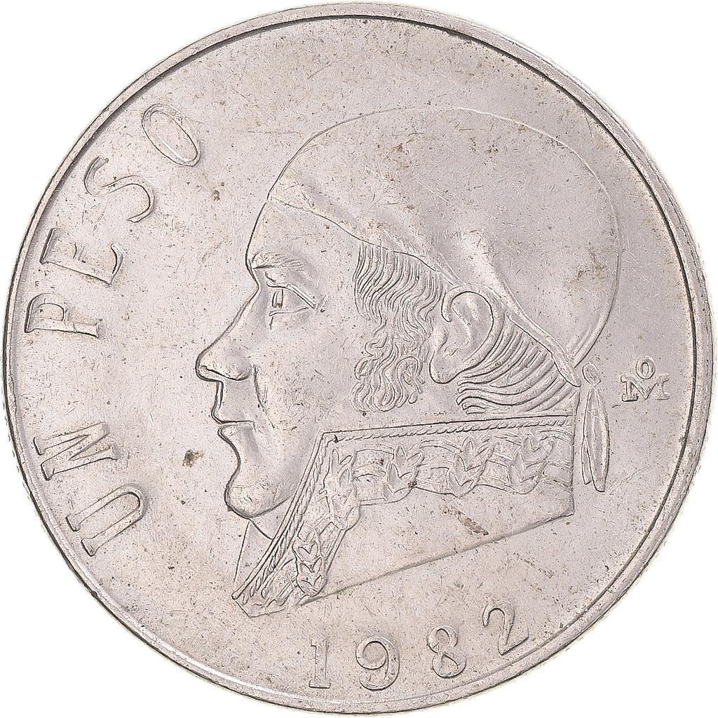 Coin, Mexico, Peso, 1982