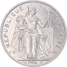 Moneta, Nuova Caledonia, 5 Francs, 1986