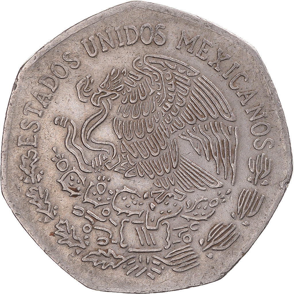 Moneda, México, 10 Pesos, 1980