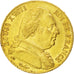 Louis XVIII, 20 Francs Or au buste habillé 1815 Paris, KM 706.1
