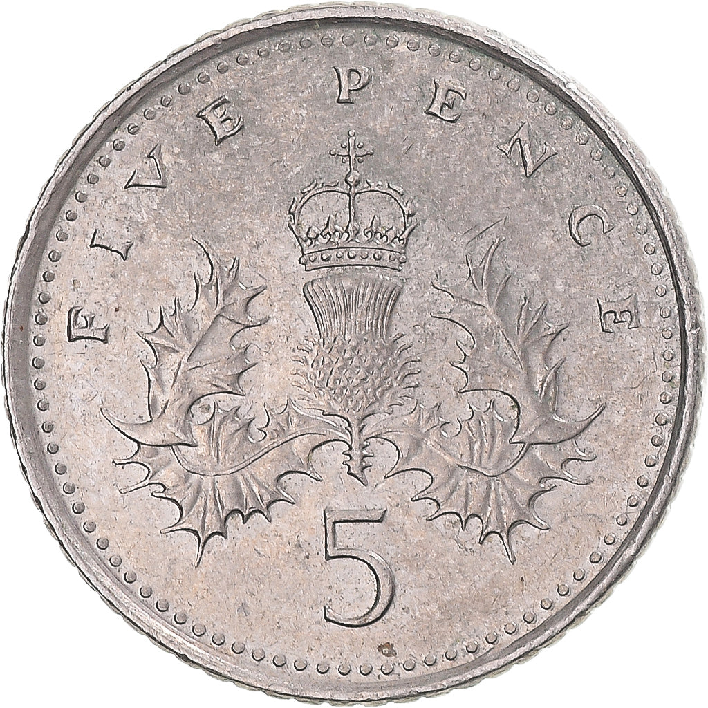 Monnaie, Grande-Bretagne, 5 Pence, 2004