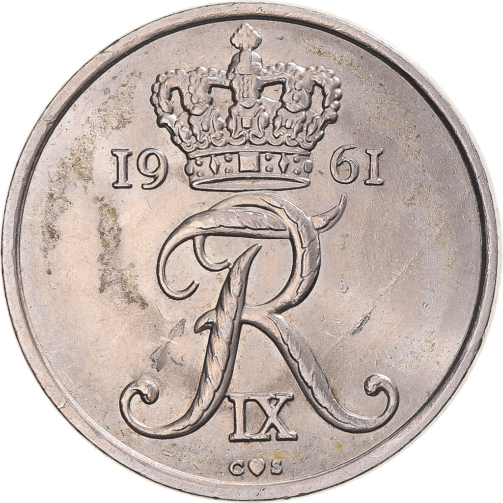 Coin, Denmark, 25 Öre, 1961