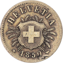 Coin, Switzerland, 5 Rappen, 1850