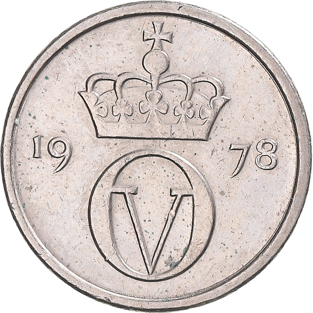 Moneta, Norwegia, 10 Öre, 1978